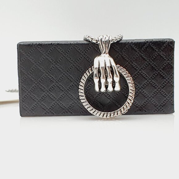 ❤️Vintage Fitness punk style skeleton Necklace , N90201P123 - Picture 7 of 13